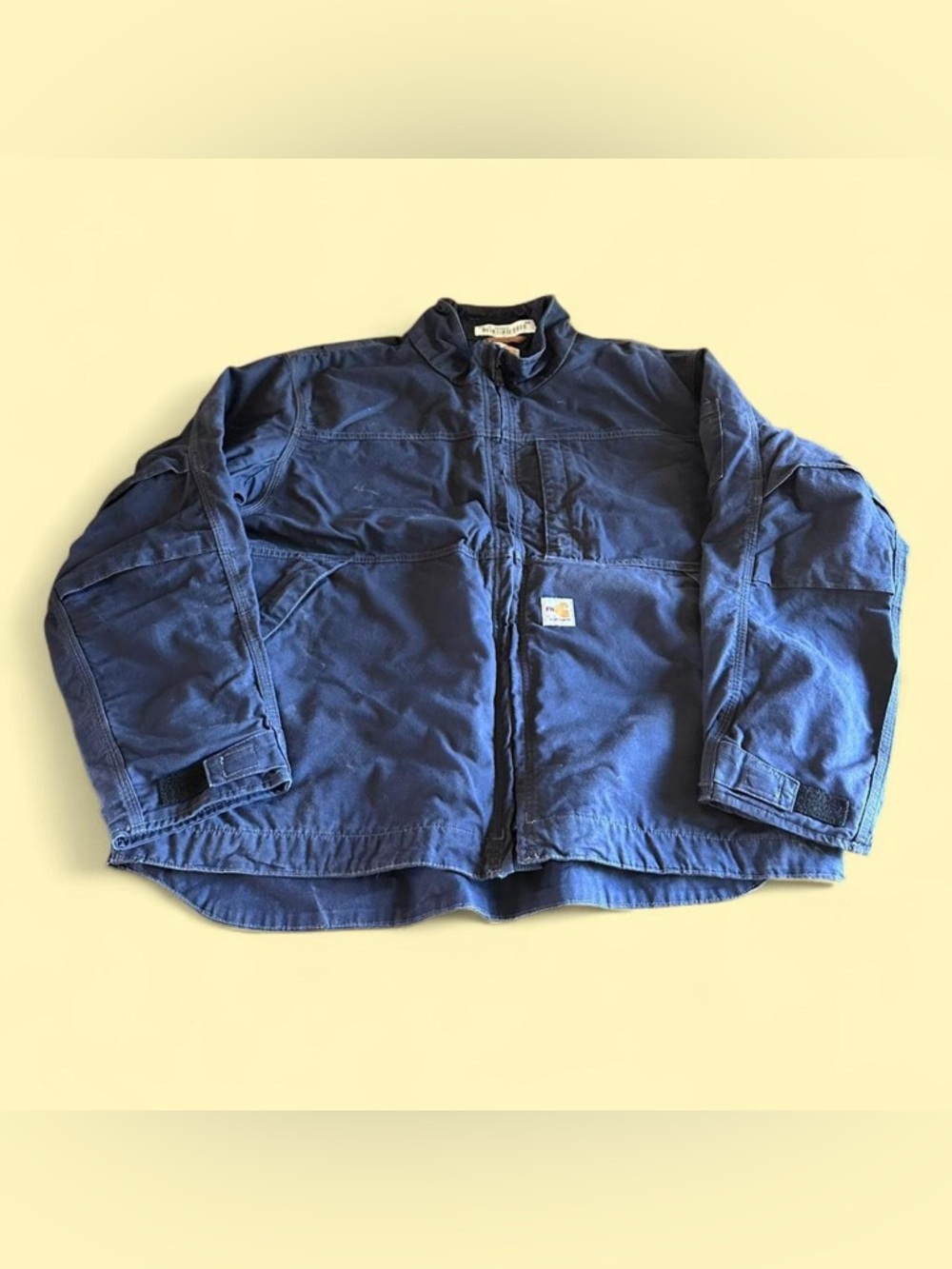Carhartt FR Full Swing Quick Duck Jacket Navy Blue Men’s XL Workwear